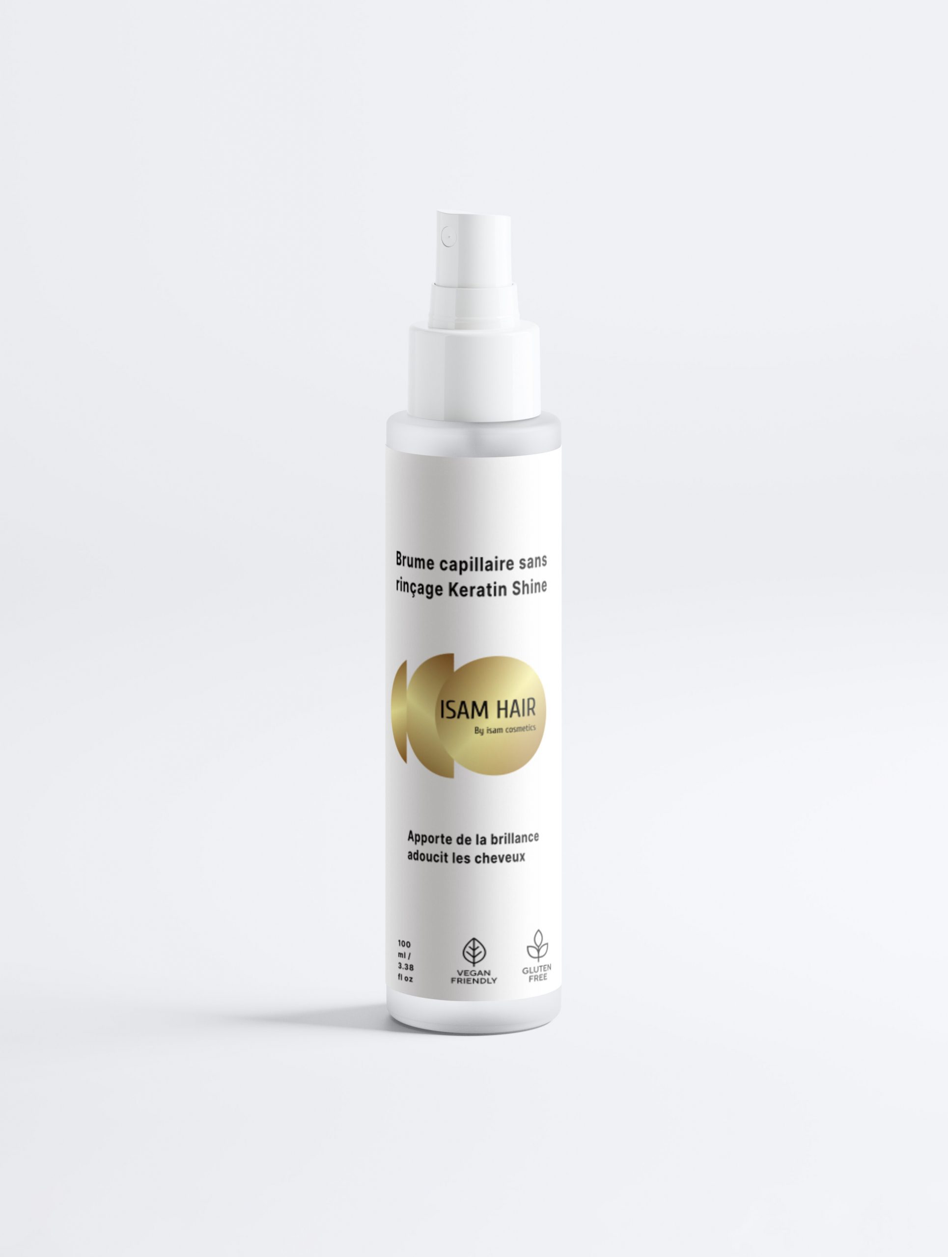 Brume capillaire sans rinçage à la kératine 100 ml