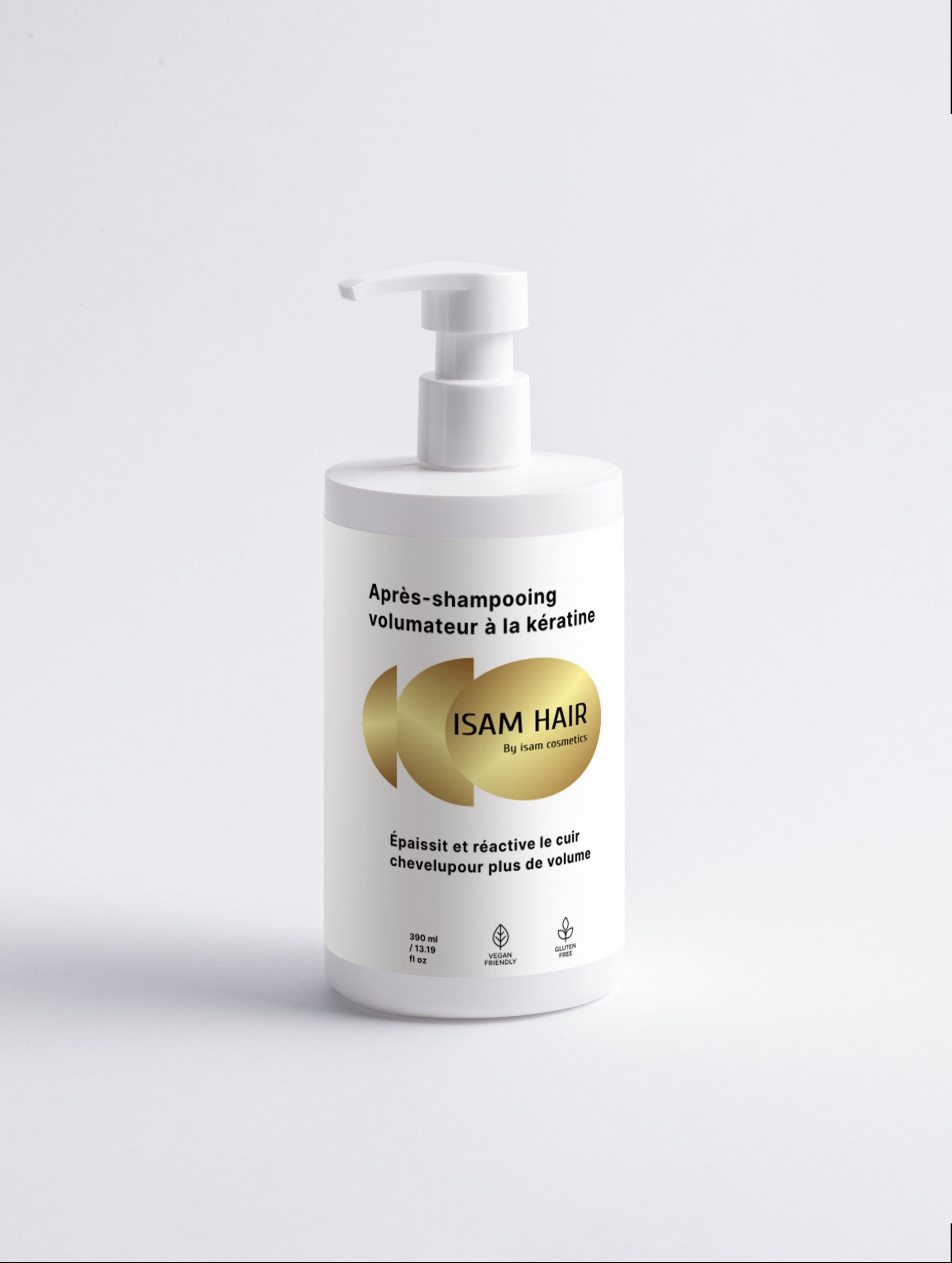 Après-shampooing volumateur à la kératine 390 ml