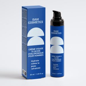 Crème visage à l’acide hyaluronique pour homme 50ml