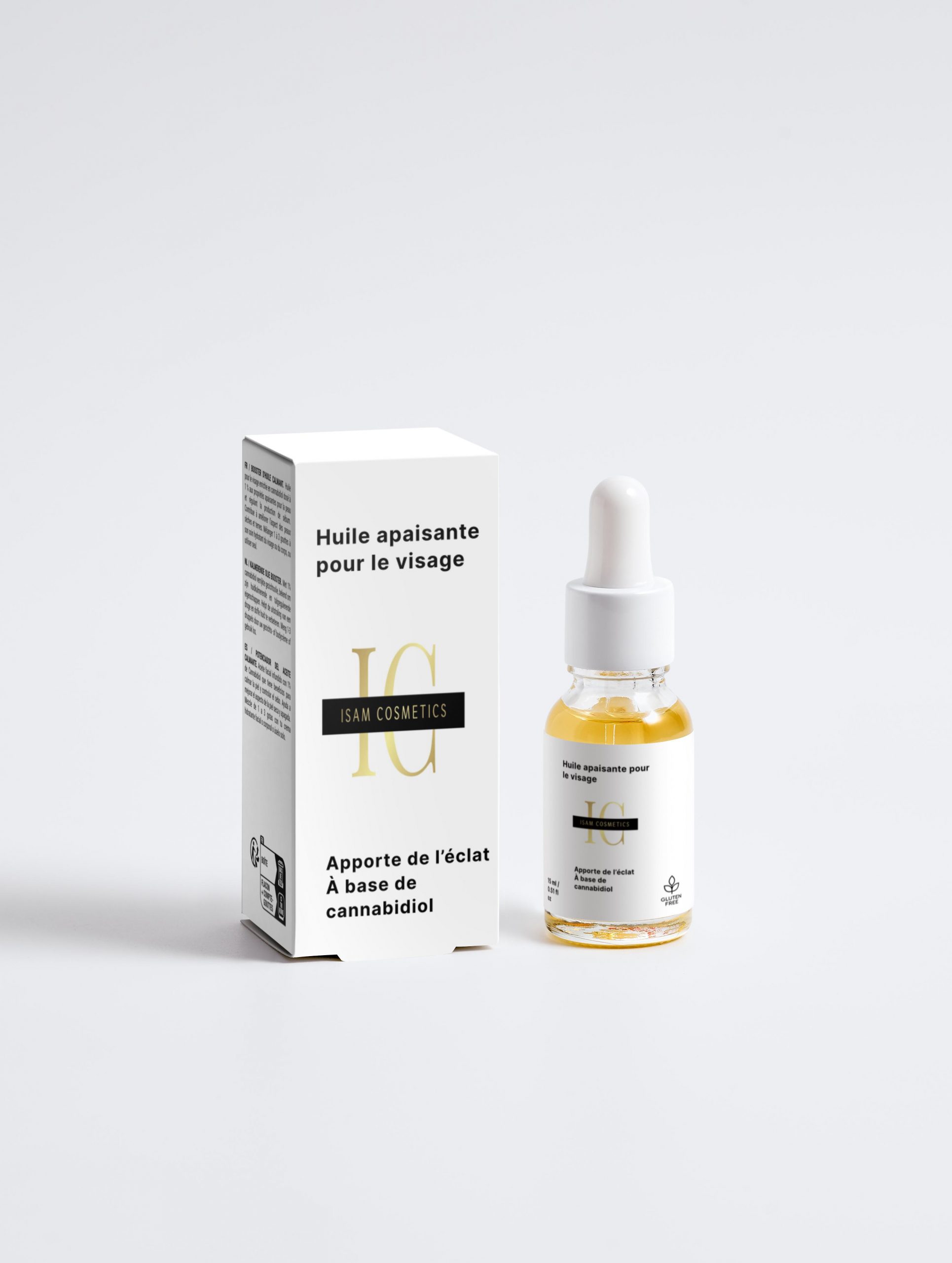 Huile apaisante pour le visage 15 ml