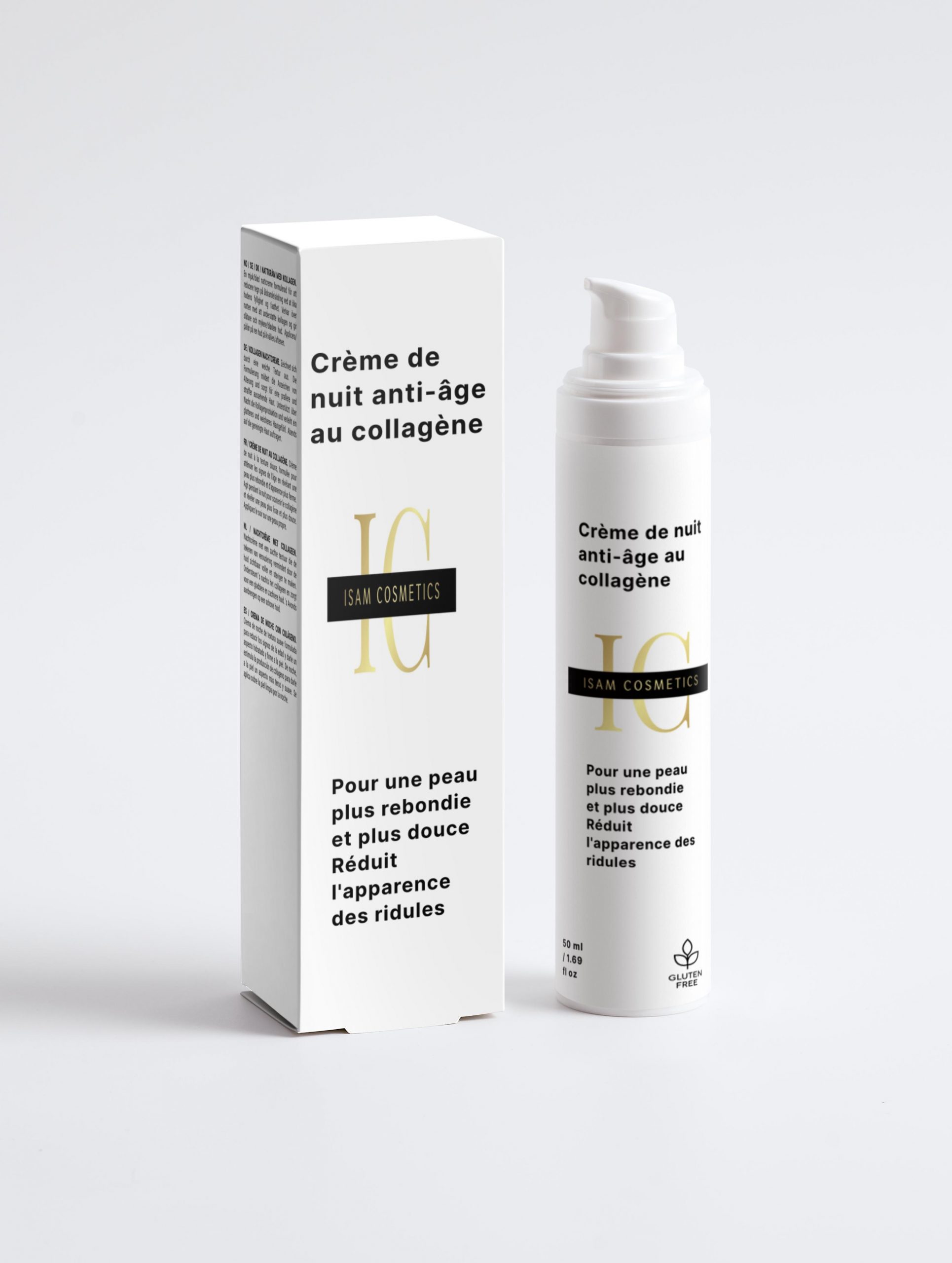 Crème de nuit anti-âge au collagène 50 ml