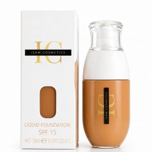 ISAM COSMETICS – Liquid Foundation SPF 15 ✨L3