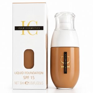 ISAM COSMETICS – Liquid Foundation SPF 15 ✨L4