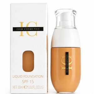 ISAM COSMETICS – Liquid Foundation SPF 15 ✨L5