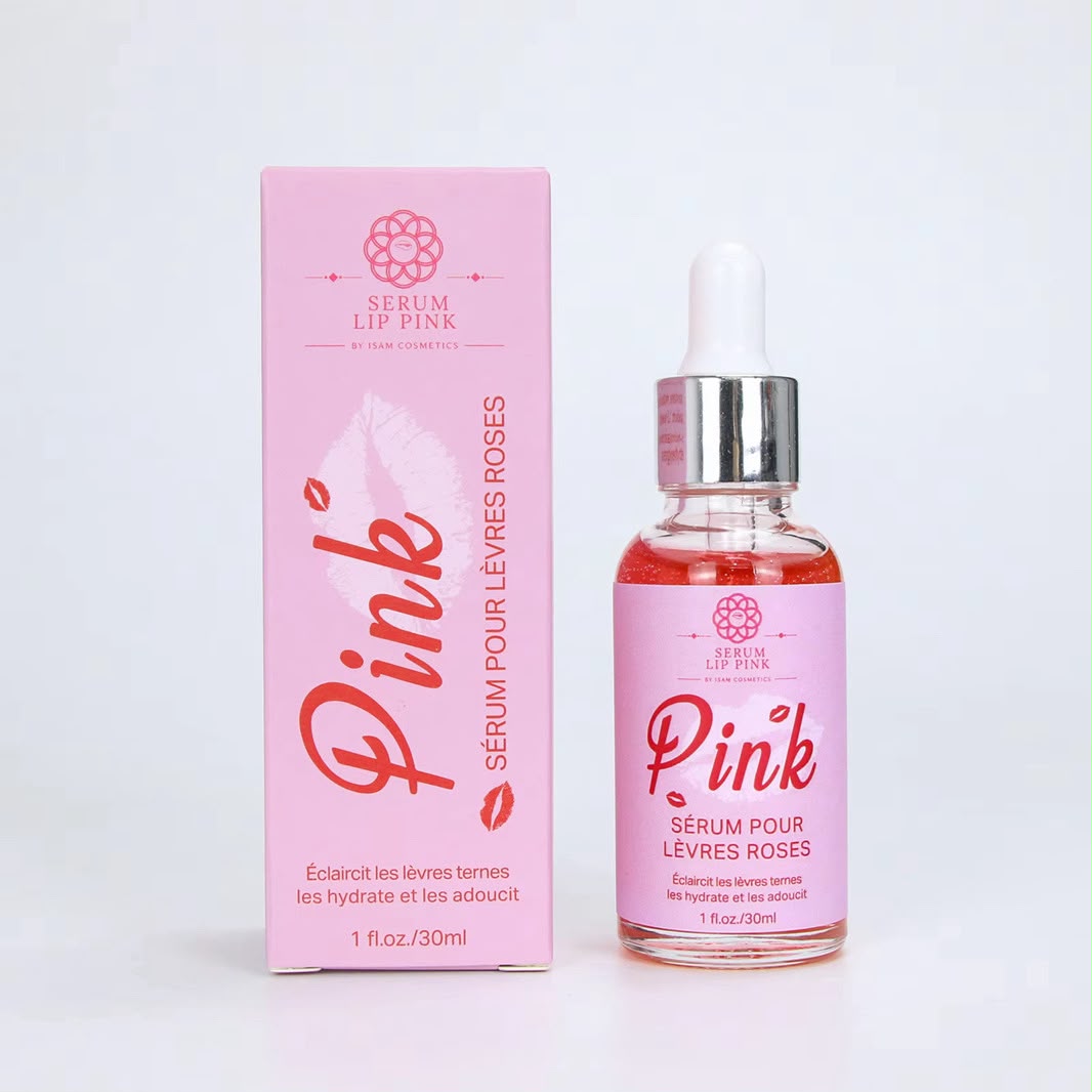 PINK sérum lèvres roses by ISAM COSMETICS 30ml