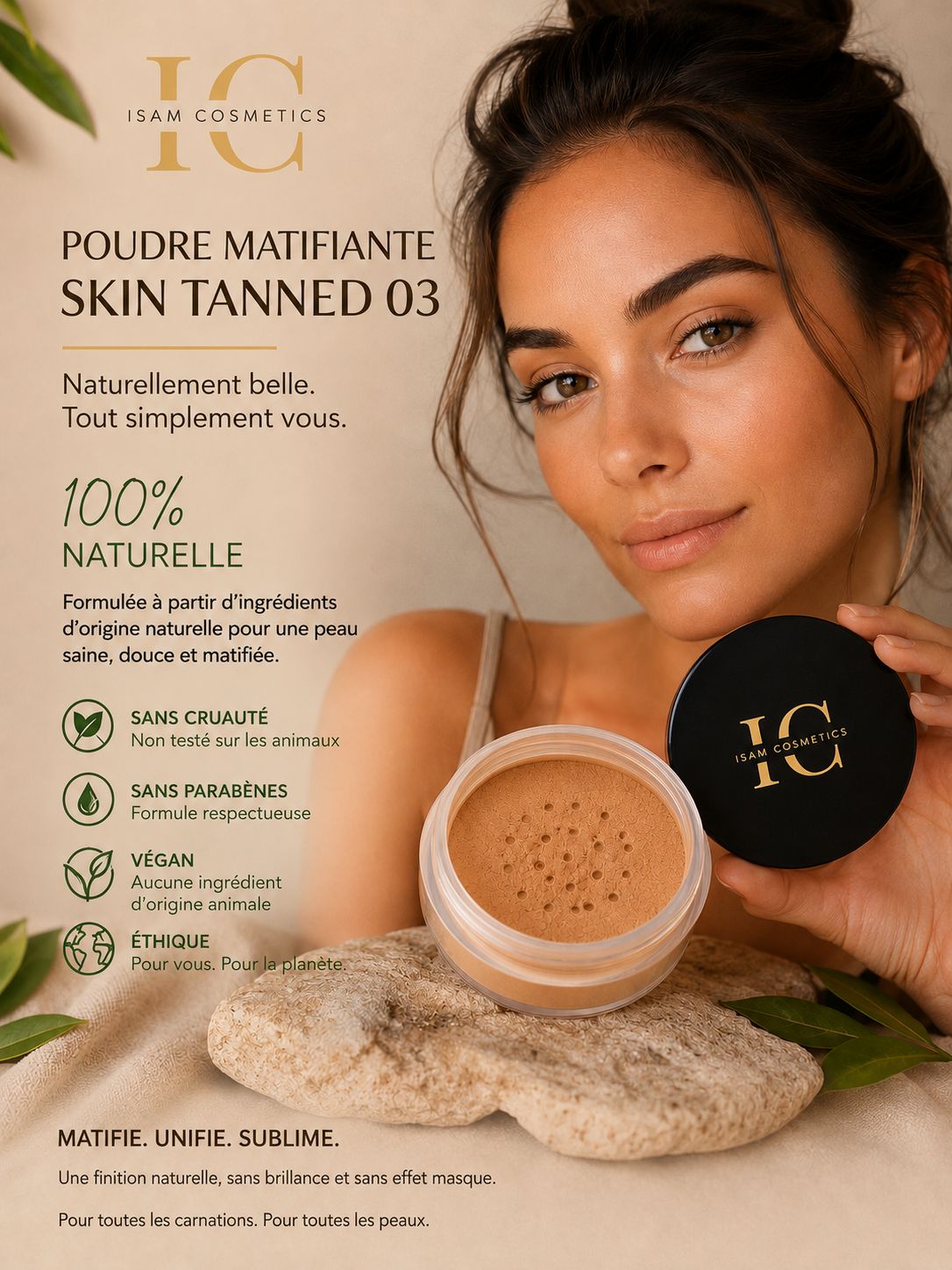POUDRE MATIFIANTE SKIN TANNED 03 – Image 2