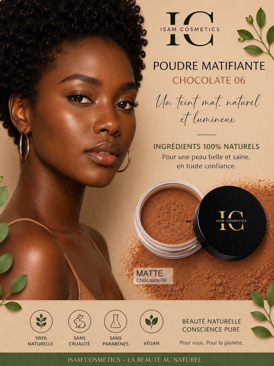 POUDRE MATIFIANTE CHOCOLAT 06 – Image 2