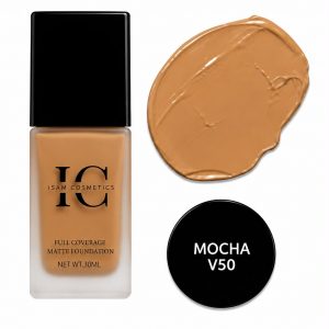 Phénix fond de teint liquide mat waterproof mocha V50