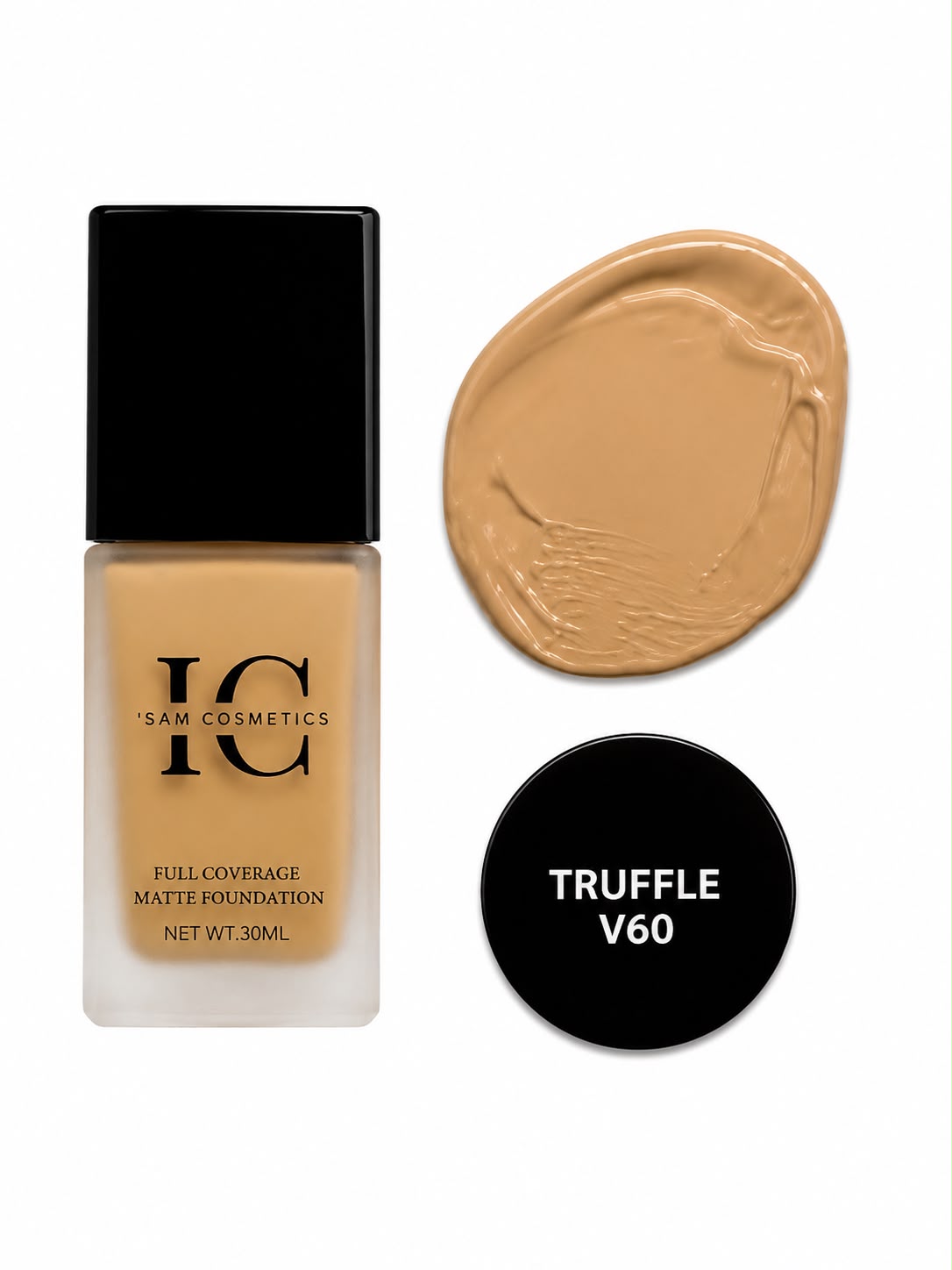 Phénix fond de teint liquide mat waterproof truffle V60